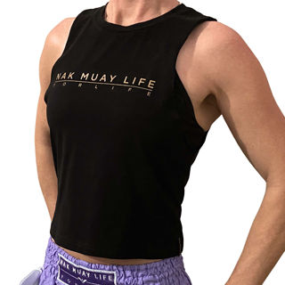 Picture of Womens Crop Muscle Top